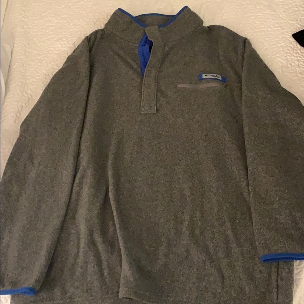 Men’s Columbia pullover fleece xxl